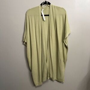 Lululemon Merino Wool Short Sleeve Cardigan Size M/L